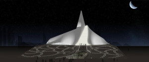 Die außergewöhnliche Gestaltung der Ray of Light Moschee in Dubai, © Zest