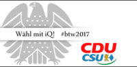 Banner CDU/CSU © IQ