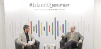 Ali Mete (l.) und Daniel Bax über Islam in den Medien bei der ersten #IslamiQdiskutiert Veranstaltung. © iQ