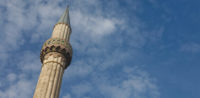 Gebetsruf Minarett,