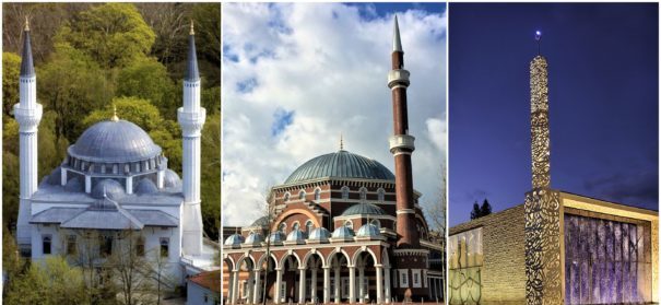 Moscheearchitektur, Moscheen in Europa © Perspektif, bearbeitet by iQ.