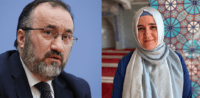 Burhan Kesici und Özlem Nas sprechen über das Gemeindeleben in Corona-Zeiten © AA/Privat, bearbeitet by iQ.