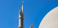 Minarette der Kölner Zentralmoschee