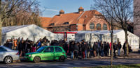 Symbolbild: Flüchtlingsunterkunft Berlin © shutterstock, bearbeitet by iQ