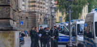 Polizei in Sachsen © shutterstock, bearbeitet by iQ.