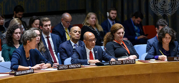 Resolution zum Waffenstillstand im Sicherheitsrat