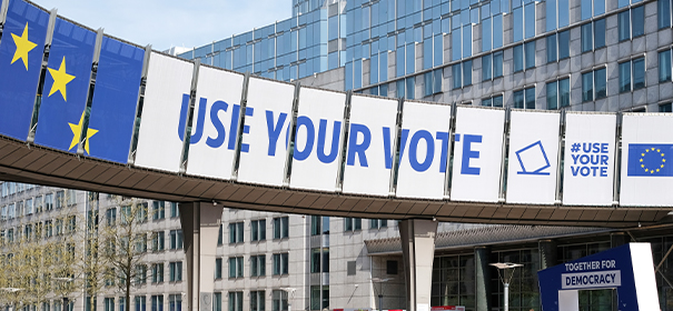 Symbolbild: Wahlaufruf zur Europawahl